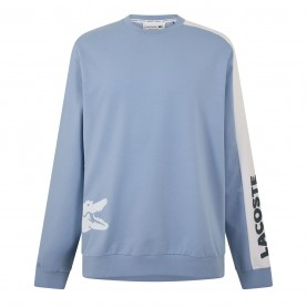 пижама,мъжки,пижами,lacoste,men's,printed,long,sleeve,pyjama,top,blue,30y