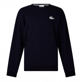 Блуза Lacoste Logo Sweatshirt - Navy 525 блуза,мъжки,пижами,lacoste,logo,sweatshirt,navy,525