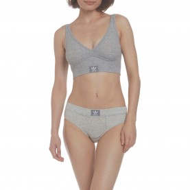 Бюстие adidas Originals Adicolor Contempo Rib 2-2 Bralette - Heather Grey бюстие,аксесоари,на,разпродажба,adidas,originals,adicolor,contempo,rib,2,2,bralette,heather,grey