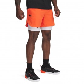 Мъжки къси панталони Under Armour 6 Vanish Elite Shorts Mens - Orange мъжки,къси,панталони,разпродажба,under,armour,мъжки,къси,панталони,under,armour,6,vanish,elite,shorts,mens,orange
