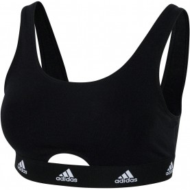 Бюстие adidas Active Comfort Cotton Scoop Bralette - Black бюстие,аксесоари,на,разпродажба,дамско,бельо,adidas,active,comfort,cotton,scoop,bralette,black