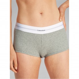 дамски,пижами,дамско,бельо,calvin,klein,boyshort,grey,heather