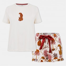 комплект,дамски,пижами,chelsea,peers,chelsp,jrsy,t,set,ld53,white,paradise