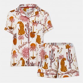 комплект,дамски,пижами,chelsea,peers,chelsp,jrsy,ss,set,ld53,white,paradise