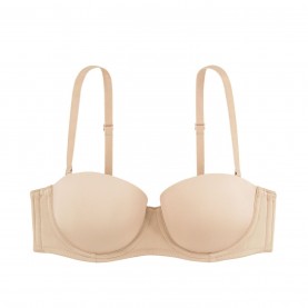 dorina,michelle,underwired,bandeau,bra,nude