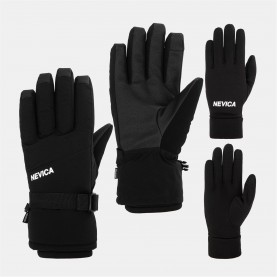 юношески,ски,ръкавици,nevica,3,in,1,ski,gloves,juniors,black