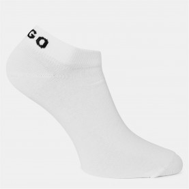 Дамски чорапи Hugo Womens HUGO 3 Pack Cotton Ankle Socks with Logo Detail - White дамски,чорапи,дамски,летен,каталог,плажен,магазин,дамски,чорапи,hugo,womens,hugo,3,pack,cotton,ankle,socks,with,logo,detail,white