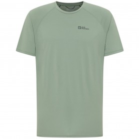 Тениска Jack Wolfskin Prelight Tee Sn53 - Eucalyptus тениска,туристическо,облекло,мъжко,туристическо,облекло,jack,wolfskin,prelight,tee,sn53,eucalyptus