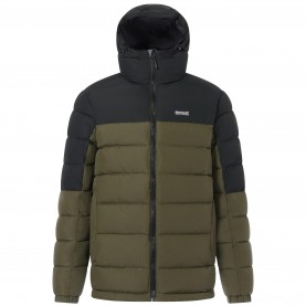 Яке Regatta Mens Aldthorn Synthetic Down Long Sleeve Insulated Puffer Jacket - Olive/Black яке,мъжки,якета,regatta,mens,aldthorn,synthetic,down,long,sleeve,insulated,puffer,jacket,olive,black