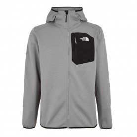 Поларено горнище с цип The North Face Men's Crest Outdoor Full Zip Fleece - Tran Grey поларено,горнище,с,цип,туристическо,облекло,мъжко,туристическо,облекло,мъжки,туристически,полари,мъжки,полари,the,north,face,men's,crest,outdoor,full,zip,f