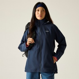 Непромокаемо яке Regatta Women's Waterproof Jacket - Navy непромокаемо,яке,туристическо,облекло,дамско,туристическо,облекло,дамски,водоустойчиви,якета,дамски,жилетки,дамски,палта,и,якета,размер+,дамски,водоустойчи