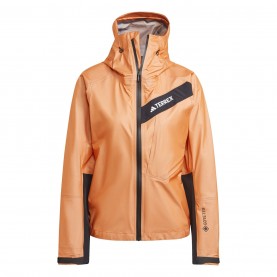 Дамско непромокаемо яке Adidas W Trk Gore Ac J Waterproof Jacket Womens - Impact Orange дамско,непромокаемо,яке,промоция,на,зимни,облекла,туристическо,облекло,дамско,туристическо,облекло,дамски,водоустойчиви,якета,разпродажба,adidas,дамски,жил
