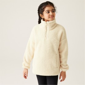 Regatta Kids Kaliza Quarter-Zip Fleece - Light Vanilla промоция,на,зимни,облекла,туристическо,облекло,детски,полари,детски,3/4,панталони,regatta,kids,kaliza,quarter,zip,fleece,light,vanilla