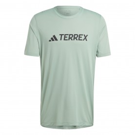 тениска,туристическо,облекло,мъжко,туристическо,облекло,разпродажба,adidas,мъжки,тениски,adidas,terrex,multi,endurance,tech,t,shirt,silver,green