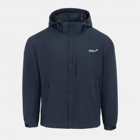 Непромокаемо яке Gelert Mens Hooded Water Resistant Windproof Waterproof Jacket - Dark Blue непромокаемо,яке,мъжки,якета,мъжки,водоустойчиви,туризъм,gelert,men,s,hooded,water,resistant,windproof,waterproof,jacket,dark,blue