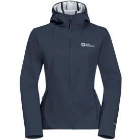 Дамско яке Jack Wolfskin Womens Softshell Jacket - Blue дамско,яке,дамски,жилетки,jack,wolfskin,women,s,softshell,jacket,blue