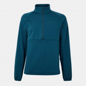 Мъжко поларено яке Karrimor Grid Fleece Half Zip Jacket Mens - Blue мъжко,поларено,яке,мъжки,полари,karrimor,grid,fleece,half,zip,jacket,mens,blue