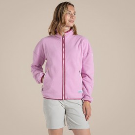 Дамско поларено горнище с цип Craghoppers Womens Renu Full Zip Fleece - Pink Lavdr дамско,поларено,горнище,с,цип,дамски,полари,дамски,жилетки,туризъм,craghoppers,women,s,renu,full,zip,fleece,pink,lavdr