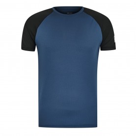 тениска,туристическо,облекло,мъжко,туристическо,облекло,millet,intense,tee,sn43,dark,denim