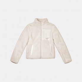 юношеско,поларено,яке,детски,полари,туризъм,gelert,teddy,fleece,zip,up,jacket,juniors,cream