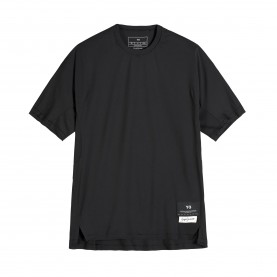 фланелка,с,къс,ръкав,мъжки,тениски,лека,атлетика,y3,men,s,short,sleeve,performance,running,top,black
