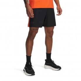 Under Armour LAUNCH Sn52 - BLACK/FIRE/REFL шорти,за,физическо,мъжки,къси,панталони,мъжки,долнища,размер+,облекла,за,бягане,къси,панталони,за,бягане,мъжки,облекла,за,бягане,under,armour,launch,sn52,b