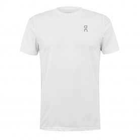 Тениска ON Core T-Shirt - White тениска,всички,коледни,подаръци,лека,атлетика,облекла,за,бягане,горнища,за,бягане,мъжки,облекла,за,бягане,on,core,t,shirt,white