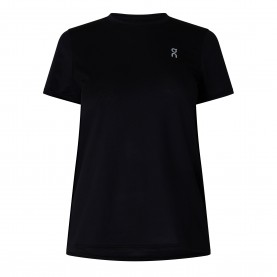 Дамска тениска On Womens Core Short Sleeve Running T-Shirt - Black дамска,тениска,дамски,облекла,за,бягане,лека,атлетика,on,women,s,core,short,sleeve,running,t,shirt,black