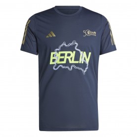 Adidas Men's Ber24 Event Short-Sleeve Performance Top - Aurora Ink облекла,за,бягане,горнища,за,бягане,мъжки,облекла,за,бягане,adidas,men's,ber24,event,short,sleeve,performance,top,aurora,ink