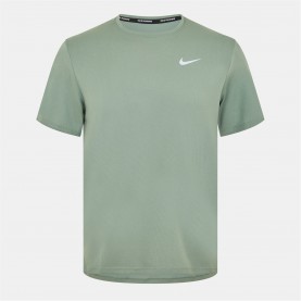 Nike DriFit Miler Running Top Mens - Clay Green разпродажба,nike,лека,атлетика,облекла,за,бягане,горнища,за,бягане,мъжки,облекла,за,бягане,nike,drifit,miler,running,top,mens,clay,green