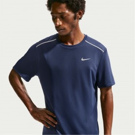 Nike DriFit Miler Running Top Mens - Midnight Navy разпродажба,nike,лека,атлетика,облекла,за,бягане,горнища,за,бягане,мъжки,облекла,за,бягане,nike,drifit,miler,running,top,mens,midnight,navy