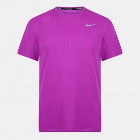 Nike DriFit Miler Running Top Mens - Vivid Purple мъжки,облекла,за,бягане,бягане,лека,атлетика,облекла,за,бягане,маратонки,за,бягане,nike,drifit,miler,running,top,mens,vivid,purple