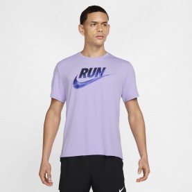 Фланелка с къс ръкав Nike Mens Short Sleeve Performance Running Top - Hydrangeas фланелка,с,къс,ръкав,мъжки,блузи,с,яка,мъжки,тениски,мъжки,потници,мъжки,облекла,за,бягане,бягане,лека,атлетика,nike,men,s,short,sleeve,performance,running