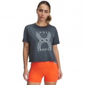 Under Armour UA Run 96 Graphic SS Ld99 - Black дамски,горнища,размер+,дамски,облекла,за,бягане,лека,атлетика,облекла,за,бягане,under,armour,ua,run,96,graphic,ss,ld99,black