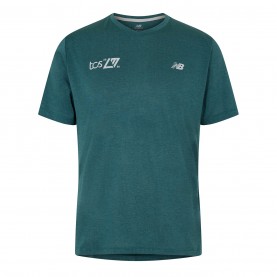 New Balance NB LE Ath Tee Sn62 - Medusa Green чорапи,за,бягане,всички,чорапи,лека,атлетика,облекла,за,бягане,чорапи,за,бягане,горнища,за,бягане,мъжки,облекла,за,бягане,всички,облекла,за,бягане,new,bala
