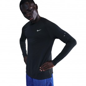 тениска,мъжки,тениски,бягане,облекла,за,бягане,лека,атлетика,nike,stride,5,ls,tee,sn64,black