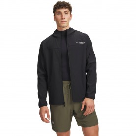 Under Armour UA Velociti STORM Jk Sn63 - Black мъжки,якета,мъжки,облекла,за,бягане,лека,атлетика,under,armour,ua,velociti,storm,jk,sn63,black