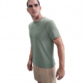 Nike Miler Mens Dri-FIT UV Short-Sleeve Running Top - CLAY GREEN/REFL мъжки,облекла,за,бягане,nike,miler,men,s,dri,fit,uv,short,sleeve,running,top,clay,green,refl