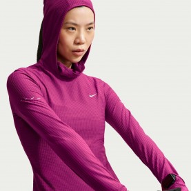 Суичър Nike Swift Hoodie Ld64 - True Berry суичър,дамски,горнища,с,качулка,облекла,за,бягане,лека,атлетика,nike,swift,hoodie,ld64,true,berry