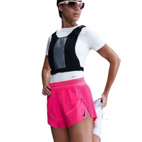Дамски къси панталони Nike Aero Swift Dri-FIT ADV Running Shorts Womens - Pink/Black дамски,къси,панталони,дамски,облекла,за,бягане,лека,атлетика,nike,aero,swift,dri,fit,adv,running,shorts,womens,pink,black