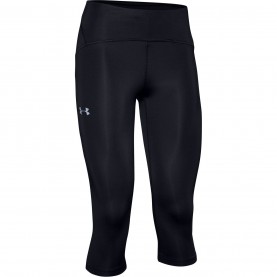 Under Armour Fly Fast Speed Capri Leggings Ladies - Black чорапи,за,бягане,всички,чорапи,шорти,за,физическо,разпродажба,under,armour,дамски,къси,панталони,дамски,панталони,и,къси,панталони,за,тренировка,дамски,обл