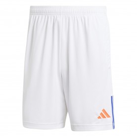 Мъжки къси панталони adidas Sereno Training Shorts Mens - White/Blue мъжки,къси,панталони,мъжки,къси,панталони,футболни,долнища,adidas,sereno,training,shorts,mens,white,blue