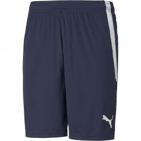 Мъжки къси панталони Puma Teamliga Shorts Football Short Mens - Peacoat/White мъжки,къси,панталони,мъжки,къси,панталони,футбол,футболни,долнища,puma,teamliga,shorts,football,short,mens,peacoat,white