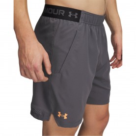 Мъжки къси панталони Under Armour UA Vanish Woven Mens 6in Shorts - Castlerock/Oran мъжки,къси,панталони,разпродажба,under,armour,мъжки,къси,панталони,мъжко,фитнес,облекло,under,armour,ua,vanish,woven,mens,6in,shorts,castlerock,oran
