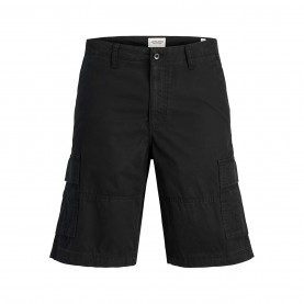 Мъжки къси панталони Jack and Jones Mateo Cargo Shorts Mens - Black мъжки,къси,панталони,jack,and,jones,mateo,cargo,shorts,mens,black