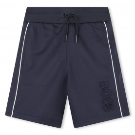 юношески,къси,панталони,детски,облекла,boss,striped,shorts,juniors,navy,849