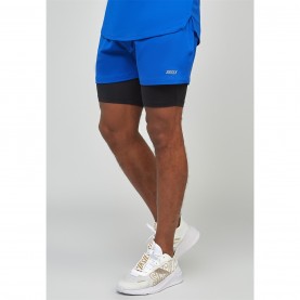 къси,панталони,мъжко,фитнес,облекло,siksilk,dual,shorts,sn99,blue