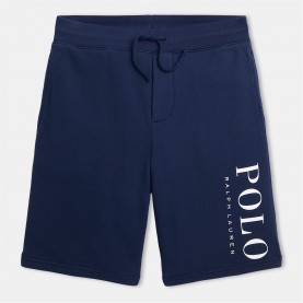 юношески,къси,панталони,детски,3/4,панталони,polo,ralph,lauren,logo,shorts,junior,navy