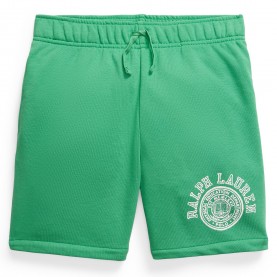 Поларени къси панталони Polo Ralph Lauren Kids Logo Fleece Jogger Shorts - Raft Green поларени,къси,панталони,polo,ralph,lauren,kids,logo,fleece,jogger,shorts,raft,green