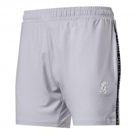 Къси панталони Gym King Taped Jersey Short - Light Grey - Light Grey къси,панталони,мъжки,къси,панталони,gym,king,taped,jersey,short,light,grey,light,grey